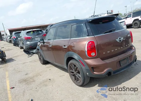 2014 Mini Countryman Cooper S from USA, damaged, VIN WMWZC3C56EWT00134